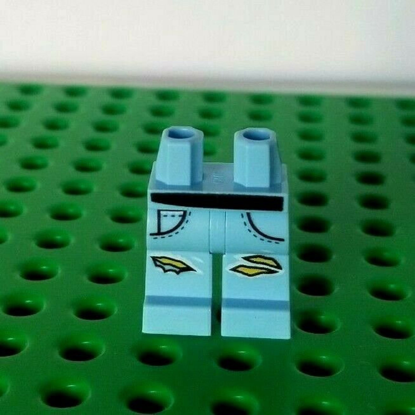 New Lego Minfigure Legs Ripped Jeans Body Part Boy Girl Torn Etsy