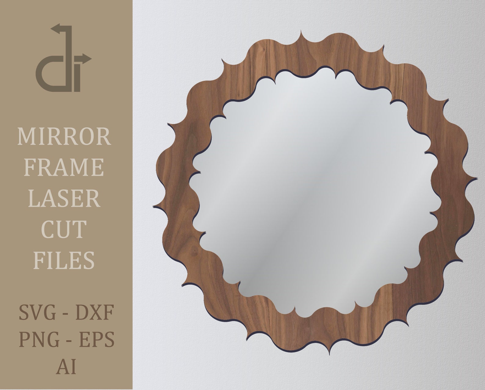 Mirror Frame Laser Cut Files. Laser Ready Files. Cut Etsy