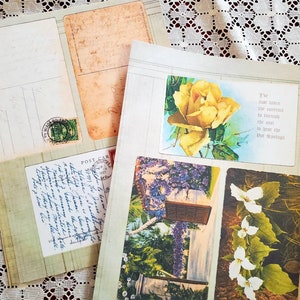 Vintage Post Cards, Vintage Digital Post Cards, Post Cards, Post Cards Digital Kits
