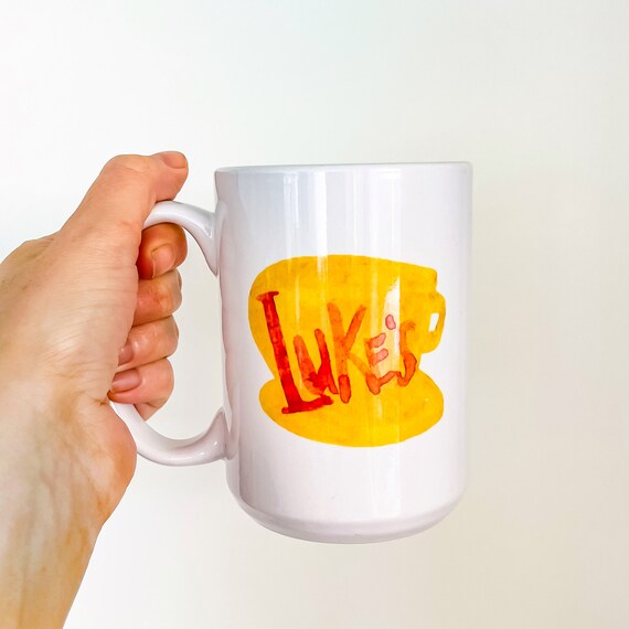 Luke's Diner Mug, Big Coffee Mug, Luke's Diner