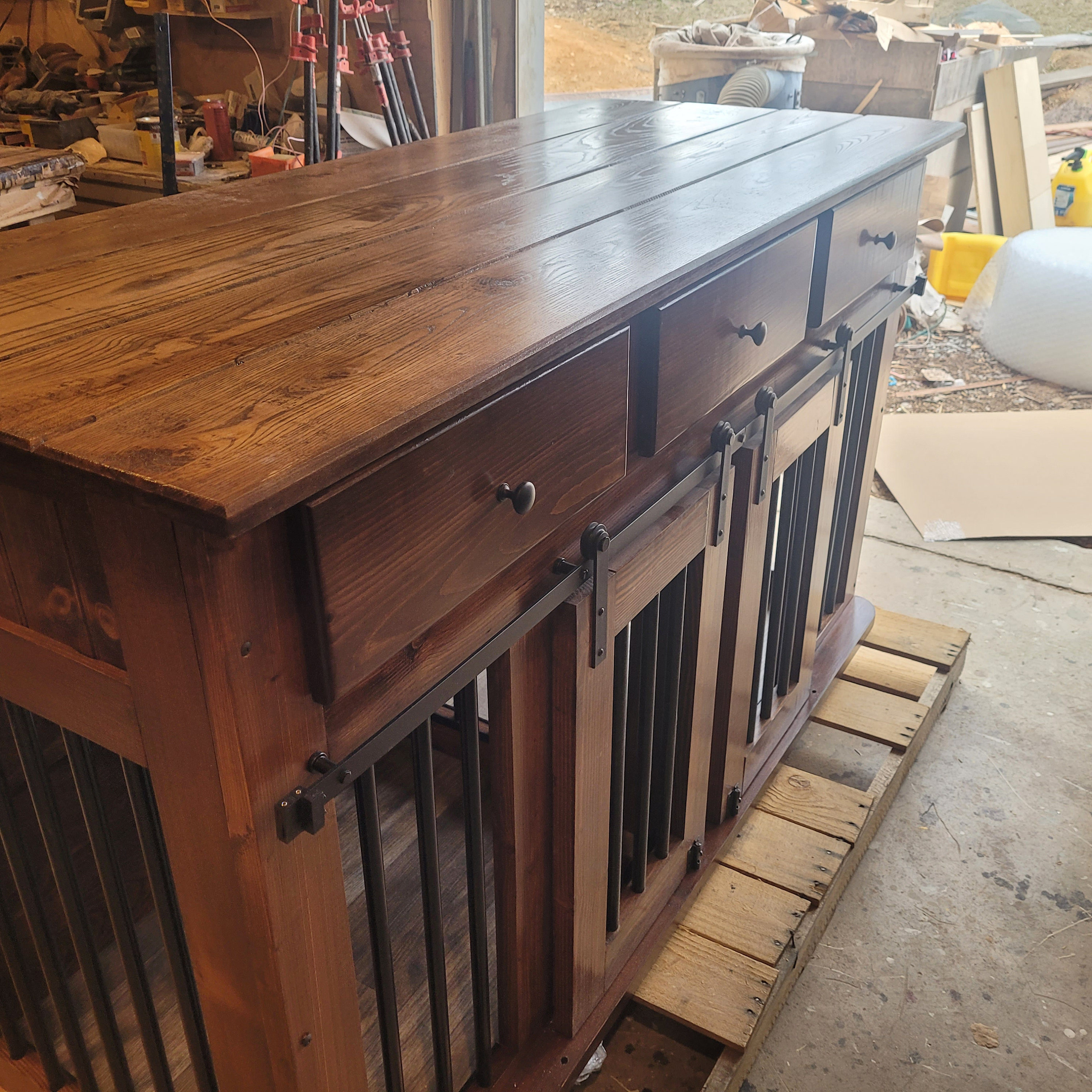double-dog-crate-with-solid-divider-etsy