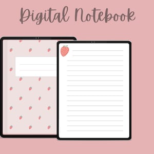 Digital Notebook | GoodNotes, Notability & iPad Planner | Hyperlinked PDF Journal for Note-Taking, Students  Organization