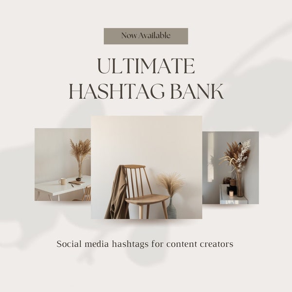 Hashtag Bank for Content Creators - Womens, Mens and Plus Size Fashion and Lifestyle