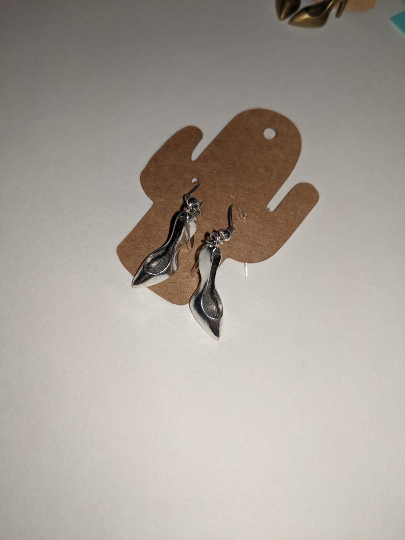 High Heeled Shoe Earrings