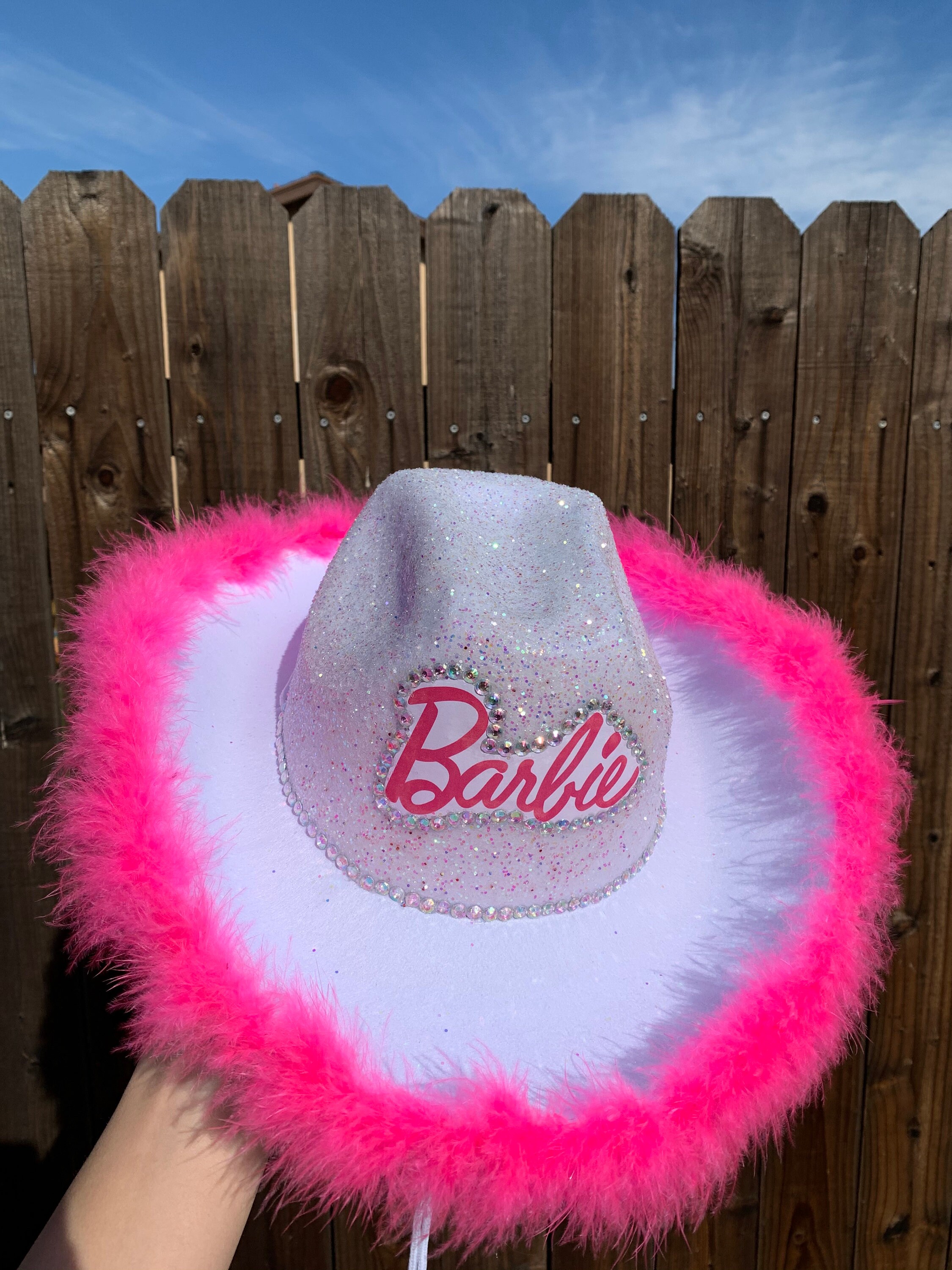 Barbie Cowboy Hat PARTY/BACHELORETTE/HALLOWEEN | Etsy