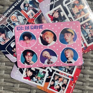 P1Harmony | EX sticker sheets