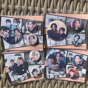 Ateez Duo Button Sets