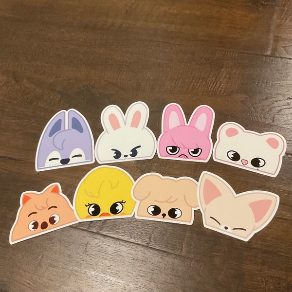 Skzoo peeker stickers (Stray Kids)