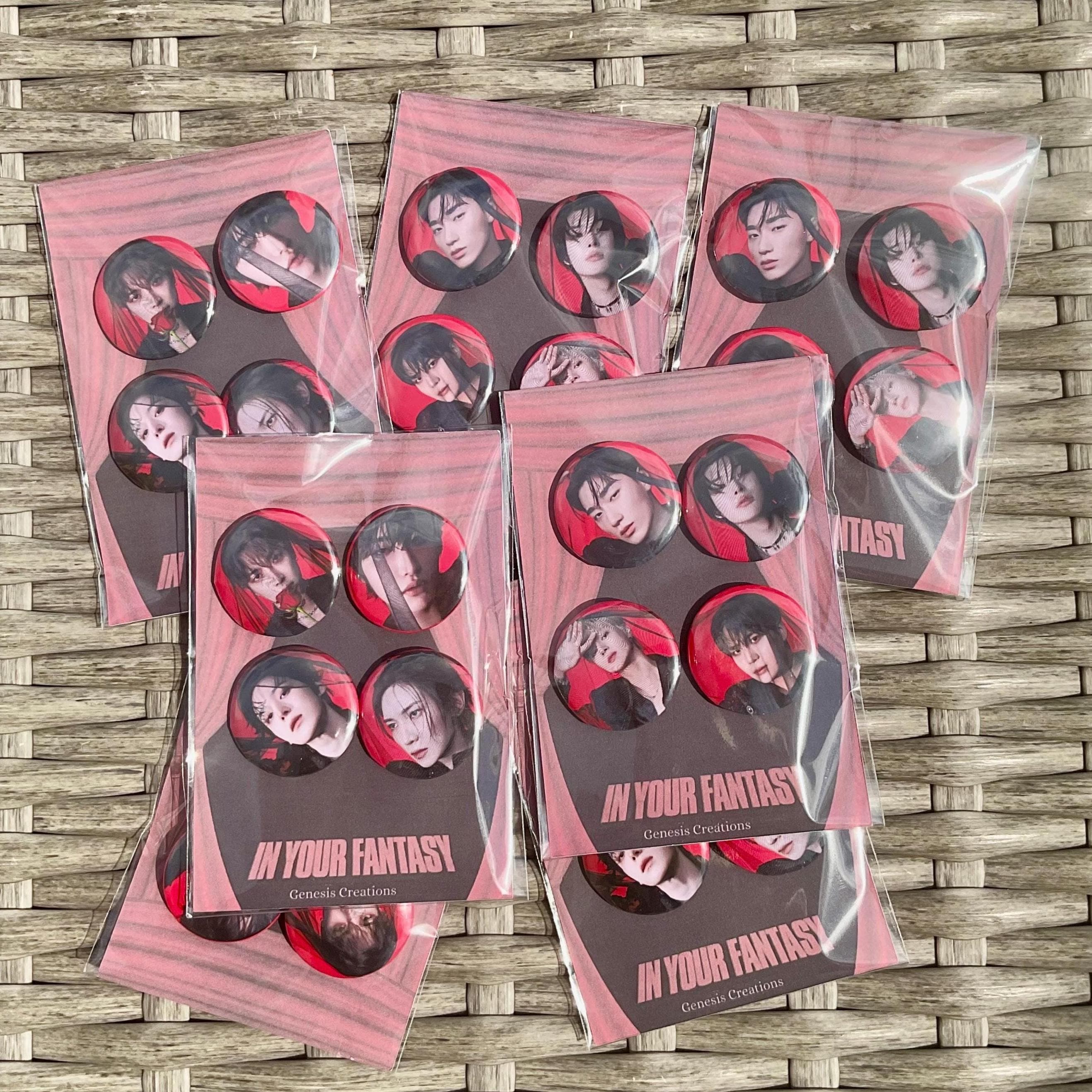 In Your Fantasy mini button sets | Ateez
