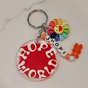 BTS JHope Hope world keychain