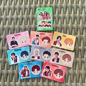 NCT 127 x NCT Zone mini sticker sheets