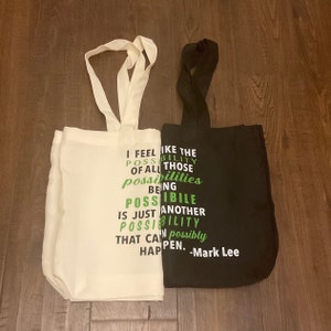 NCT Mark Lee Possibilties Einkaufstasche
