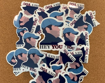 Joe Goldberg Hey You Sticker