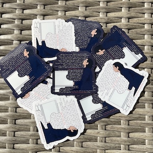 Why Don’t You Stay Jeff Satur with lyrics sticker