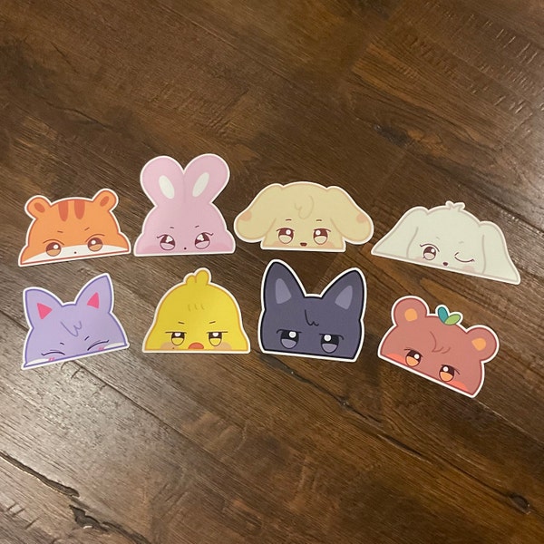 ANITEEZ peeker stickers (Ateez)