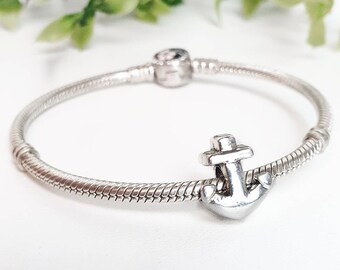 Sea Anchor Charm Pendant for Bracelet