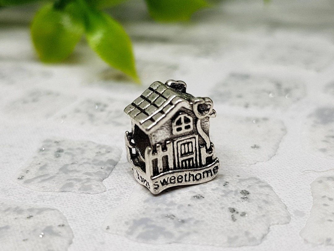 Home Sweet Home Bead Charm For Bracelets - Family House Charm Fits Pandora, Chamilia, Troll, Biagi, European Story Bracelets - View #10