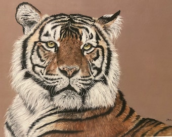 Tiger Print - Unmounted (A3)