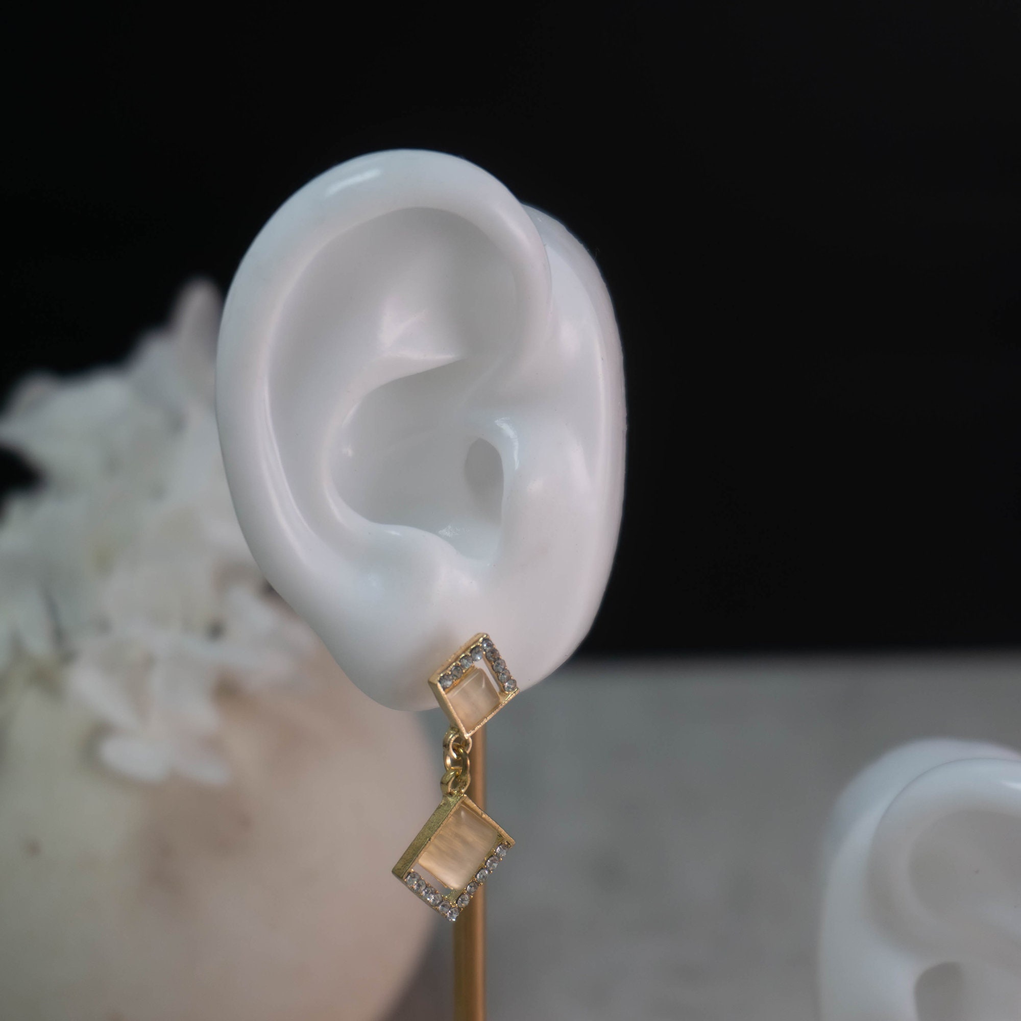 Large Display Ear Silicone Ear Display Stand: Showcase Your Earrings With Elegance - Etsy