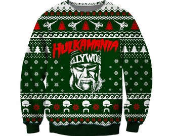 hulk hogan christmas jumper