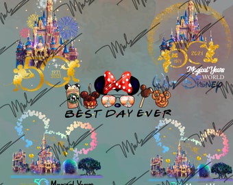 Magic Kingdom Png Etsy