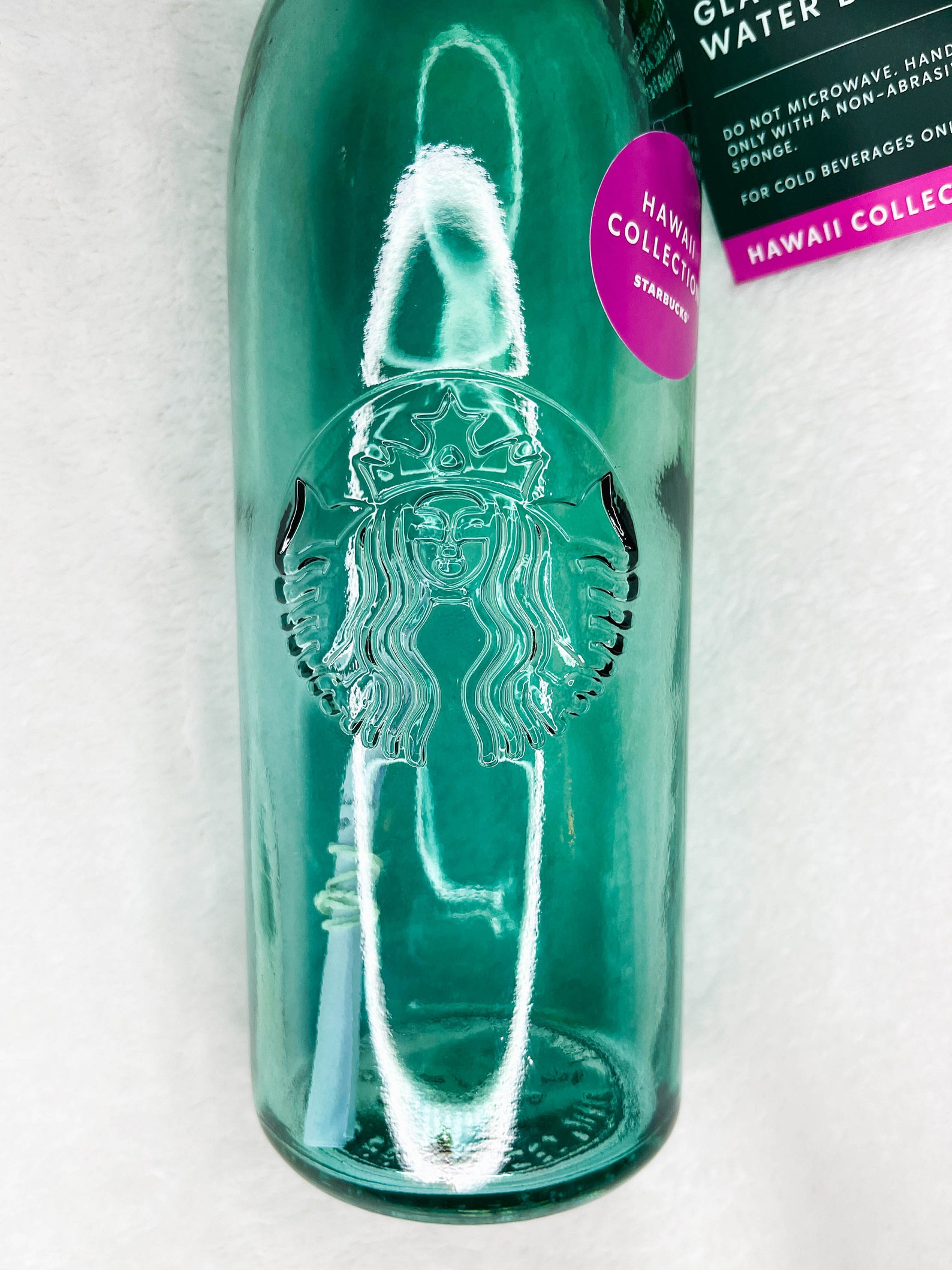 Starbucks Recycle Glass Water Bottle 20 Oz Hawaii 2020 Etsy
