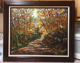The Autumn Original Oil Painting 24x20"