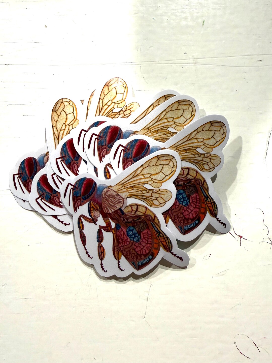 Wesp Sticker Wasp Drawing Sticker - Etsy