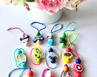 Character Zipper Pull: Backpack & Sweater Accessory