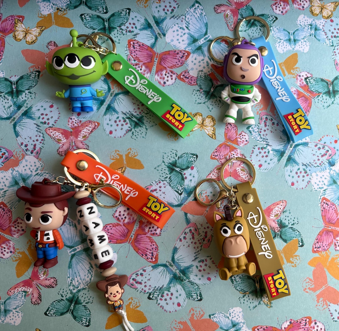 Character Keychains - Etsy