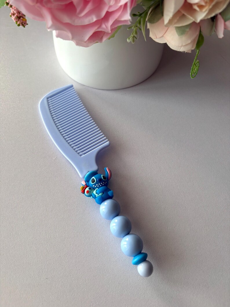 Popular Character Hair Comb, Cartoon Beaded Handle - Etsy Canada