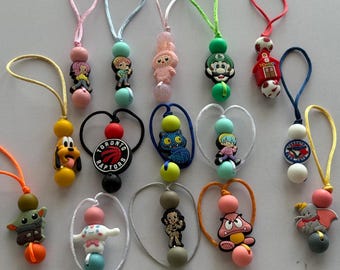 Character Zipper Pull – Kids Backpack & Jacket Decoration