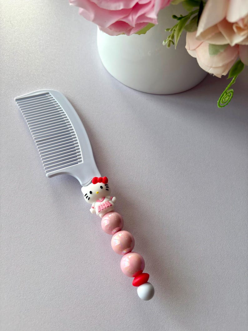 Popular Character Hair Comb, Cartoon Beaded Handle - Etsy Canada