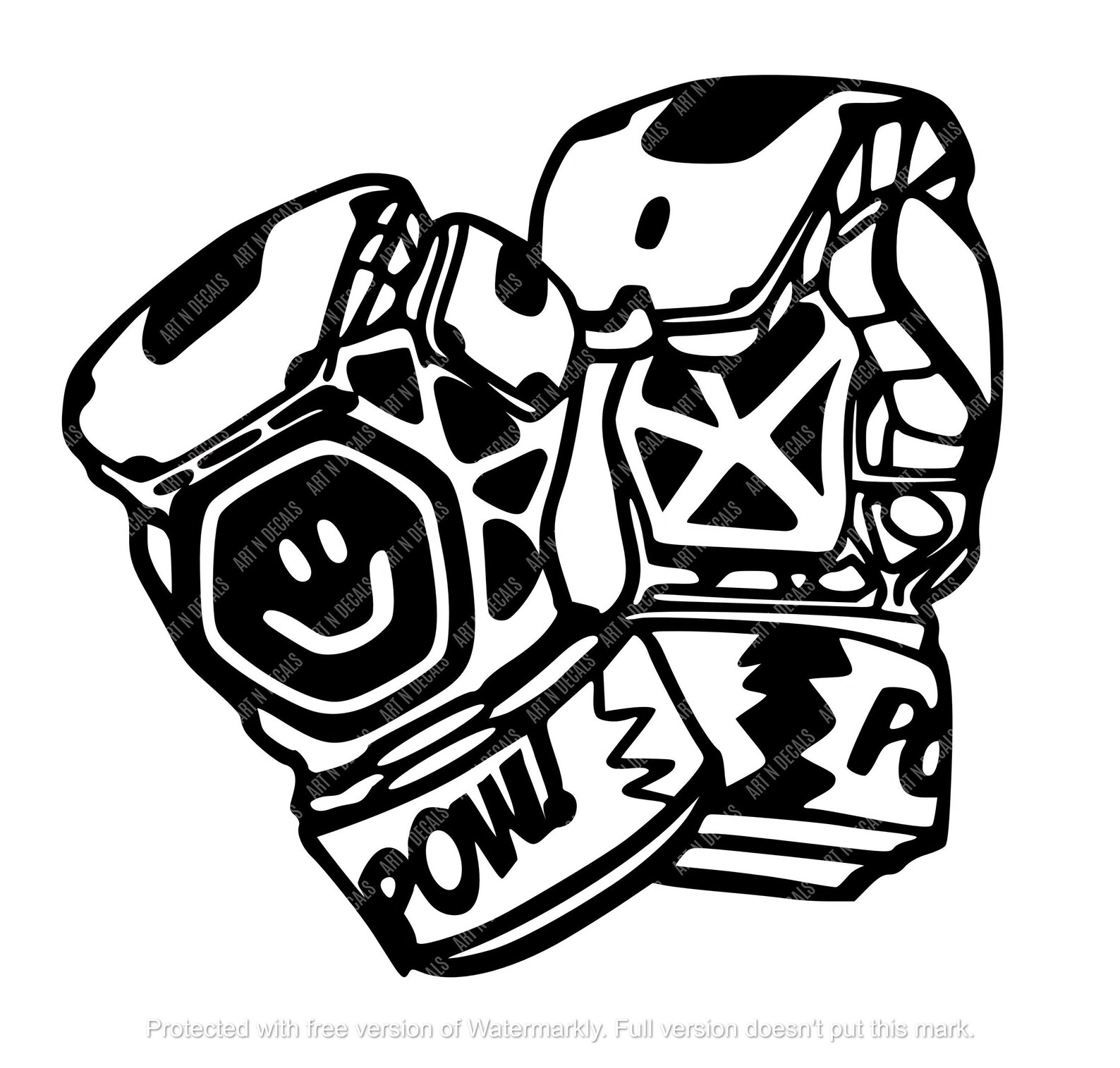 Apex Legend Pathfinder Boxing Gloves Decal, Free Shipping,choose Size