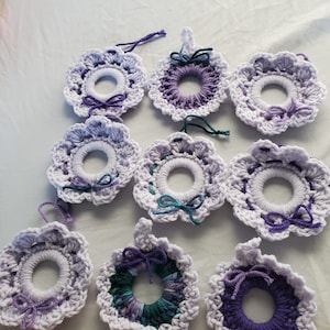 Christmas Ornaments (Light Purple Outer Rim)