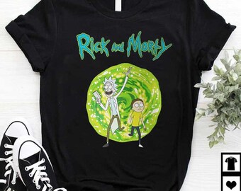 Rick and morty couple shirts Clearance