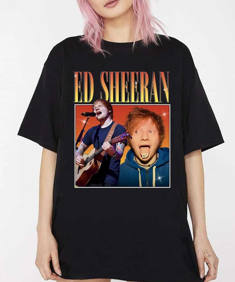 Ed Sheeran Shirt Ed Sheeran Merch Ed Sheeran Bad Habits Ed Etsy