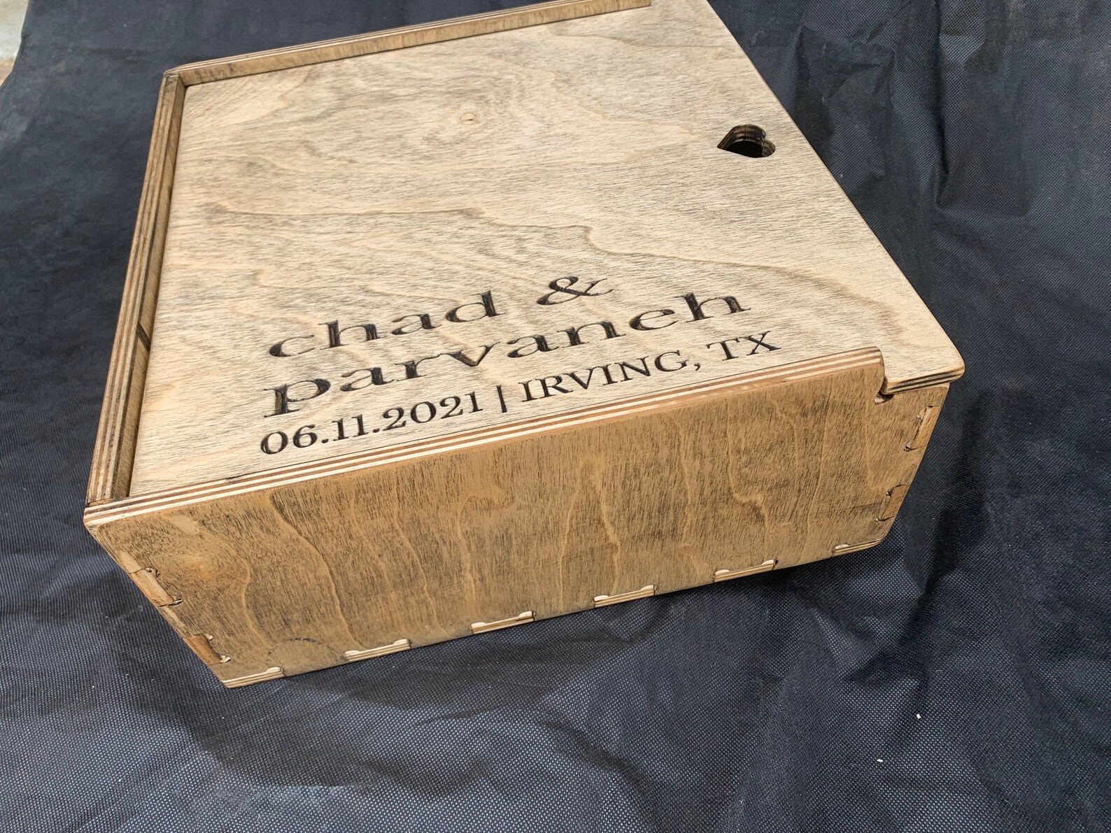 Wood Memento Box Etsy