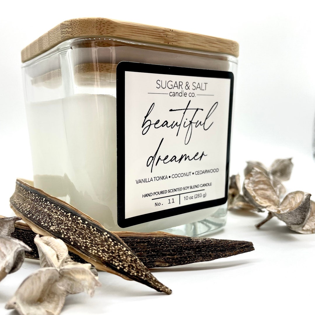 Beautiful Dreamer Candle Woodsy Candle Wood Wick Candle Etsy