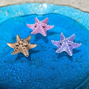 Starfish figurine cute starfish ocean figurine cute gift sea life creation beach lover gift sea star figurine