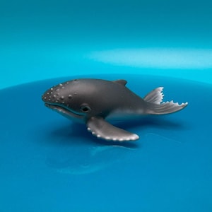 Humpback Whale figurine baby whale model miniature Whale humpback gift figurine wale lover gift