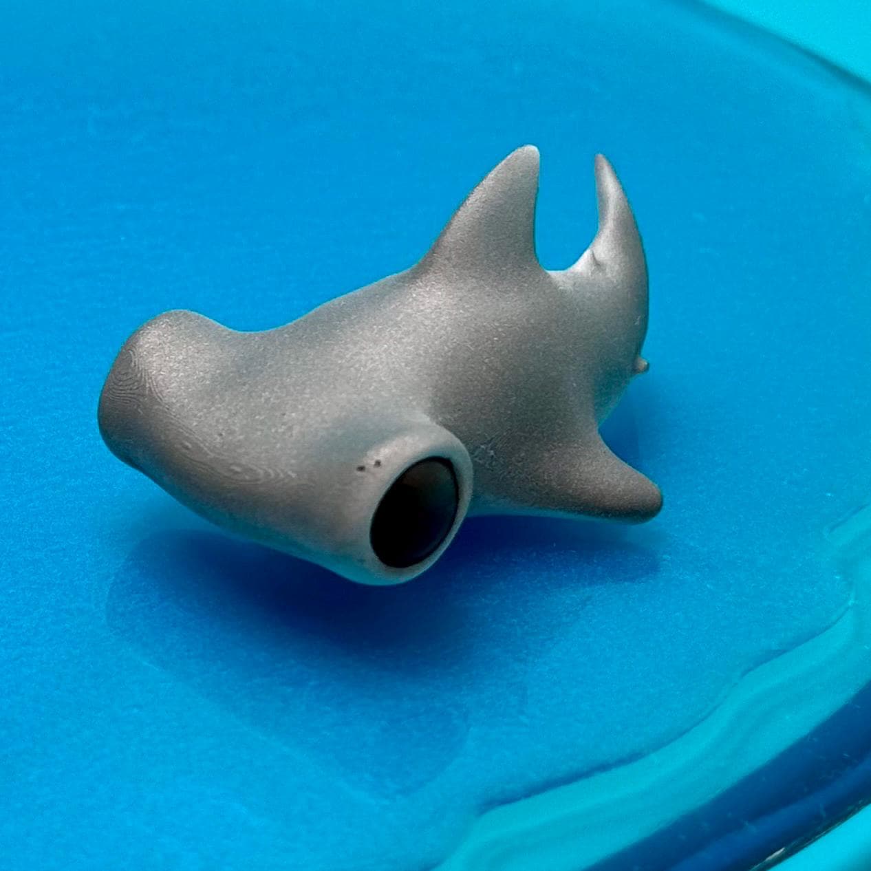 Cute Hammerhead Figurine Baby Shark Model Miniature Shark