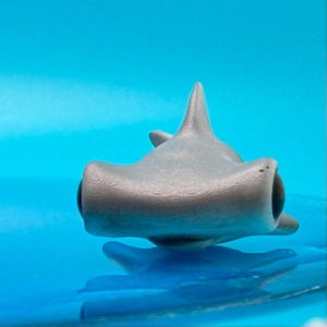 Cute Hammerhead Figurine Baby Shark Model Miniature Shark Hammerhead