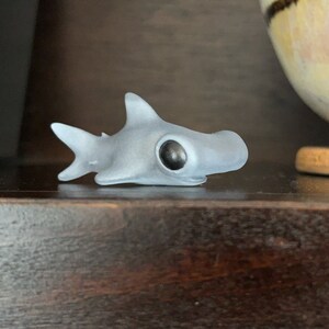 Cute Hammerhead Figurine Baby Shark Model Miniature Shark Hammerhead