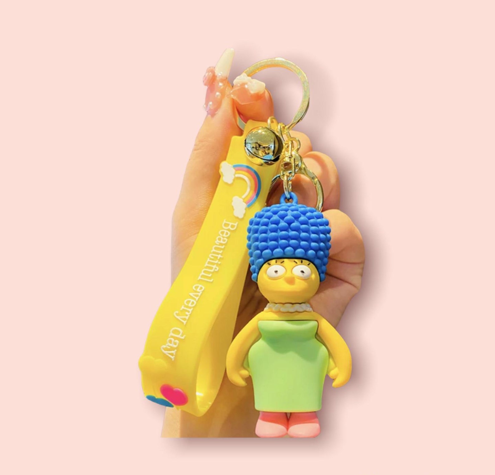 THE SIMPSONS KEYCHAIN Etsy