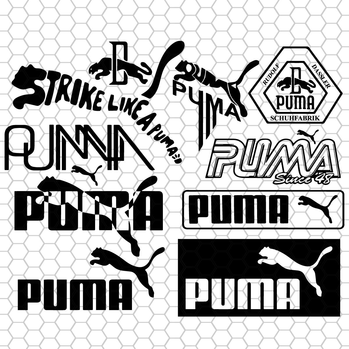 Puma Logo Svg Bundle Trending Svg Puma Svg Puma Logo Svg | Etsy