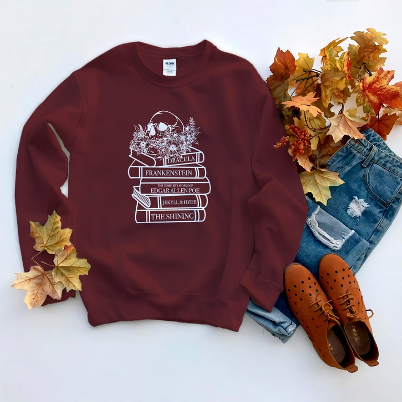 Horror novels sweatshirt