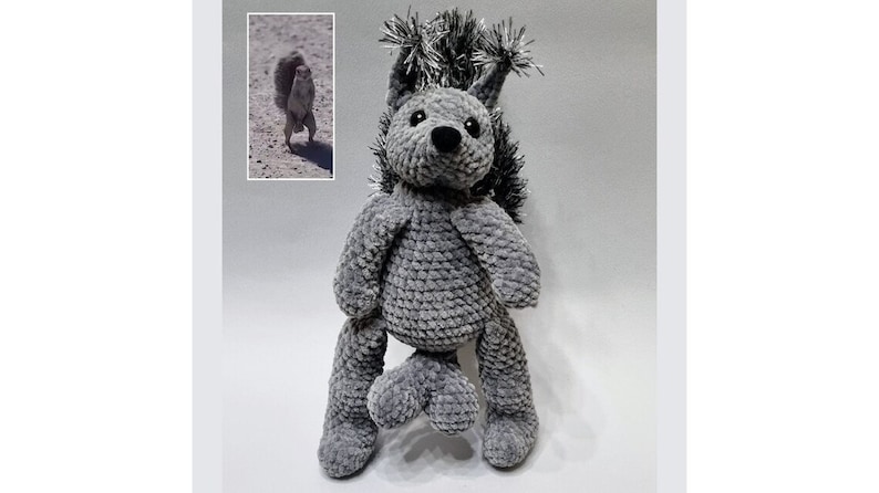 Cartoon Cat, Plush Toys: Handcrafted Plushies Inspired by Kids' Drawings, Made with Love and Care, Hypoallergenic Materials, Unique Gifts image 10