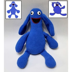 Cartoon Cat, Plush Toys: Handcrafted Plushies Inspired by Kids' Drawings, Made with Love and Care, Hypoallergenic Materials, Unique Gifts image 3