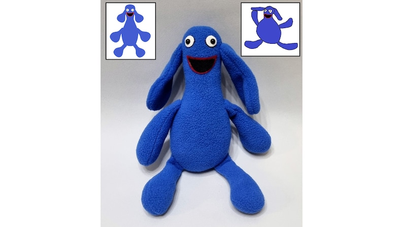 Cartoon Cat, Plush Toys: Handcrafted Plushies Inspired by Kids' Drawings, Made with Love and Care, Hypoallergenic Materials, Unique Gifts image 3